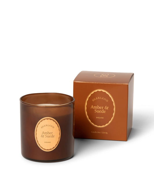 Amber & Suede Candle